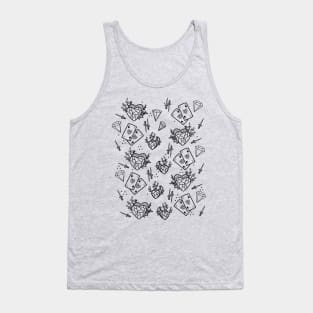 Diamond Heart Tank Top